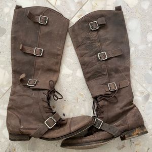 All Saints Leather Boots 40